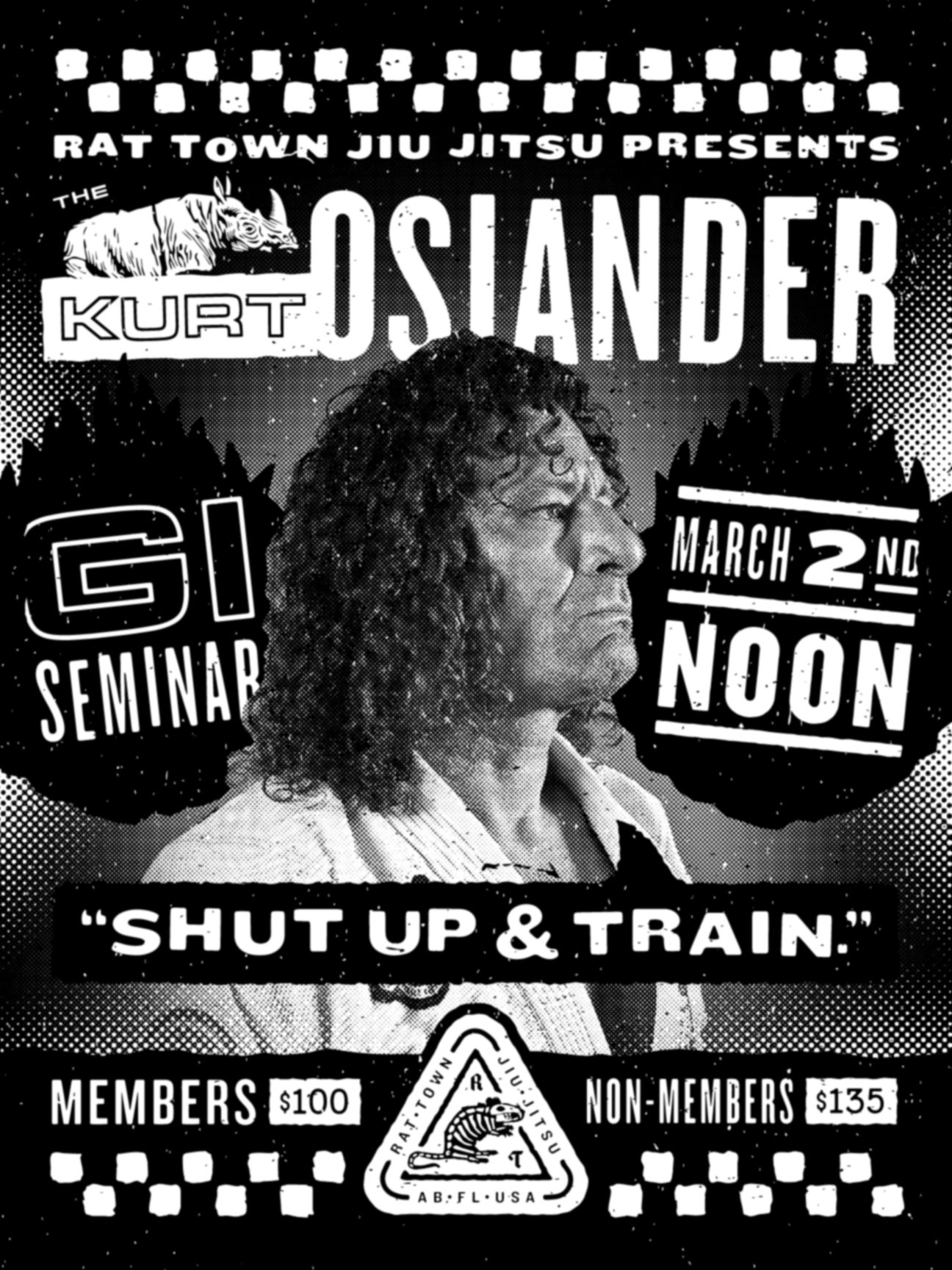 Kurt Osiander Gi Seminar at Rat Town Jiu Jitsu